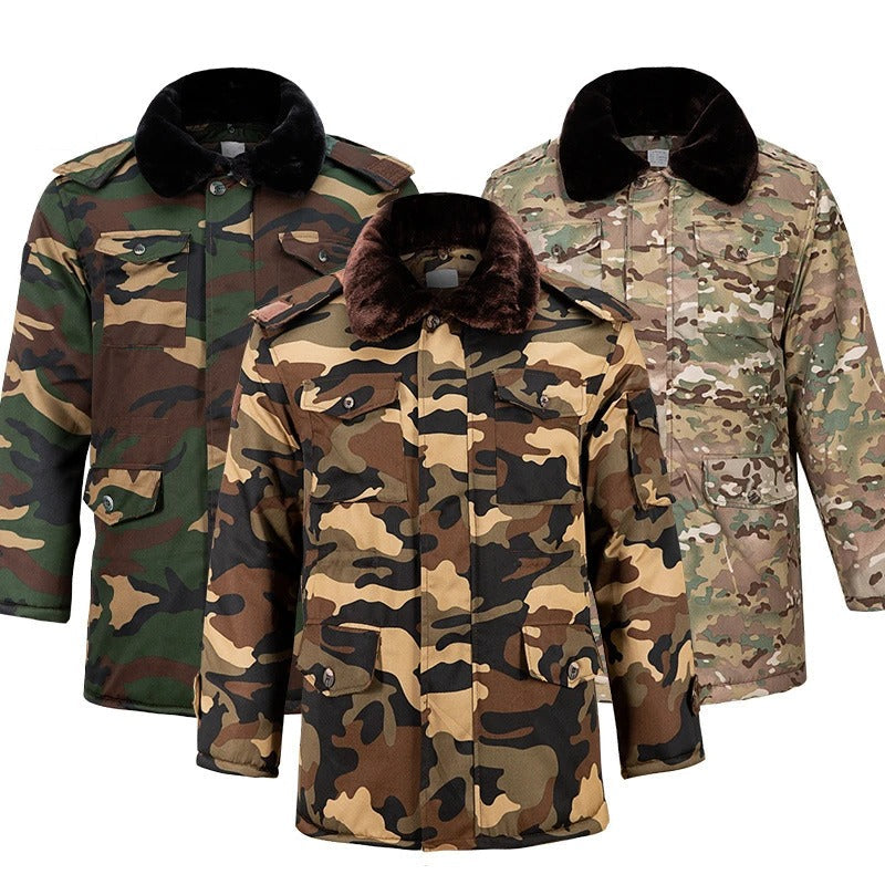 Military-Style Winter Cotton Coat for Outdoor Adventures Military-Outdoors.com