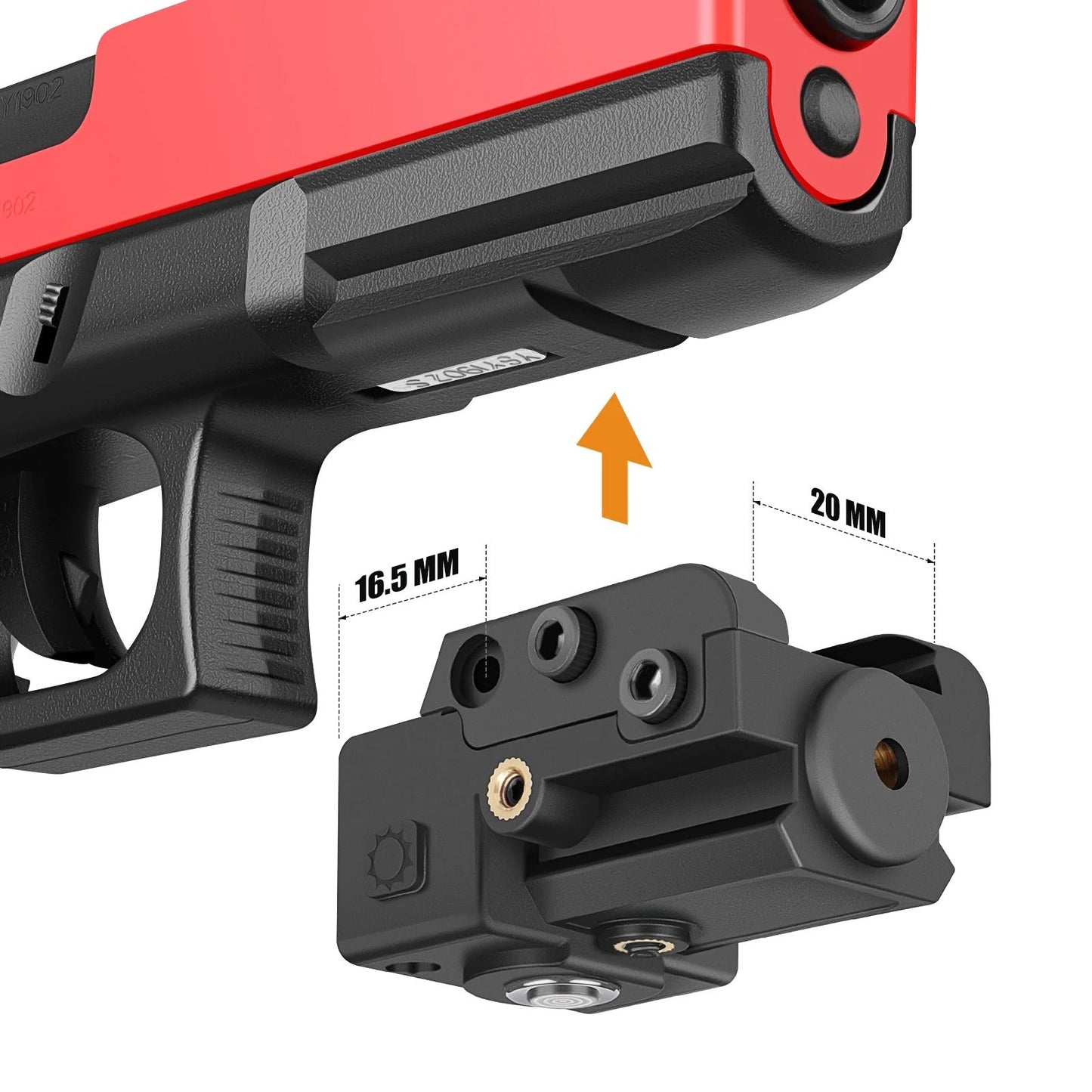 Ultra Compact Laser Sight IIIA Class For Handgun - Military-Outdoors.com