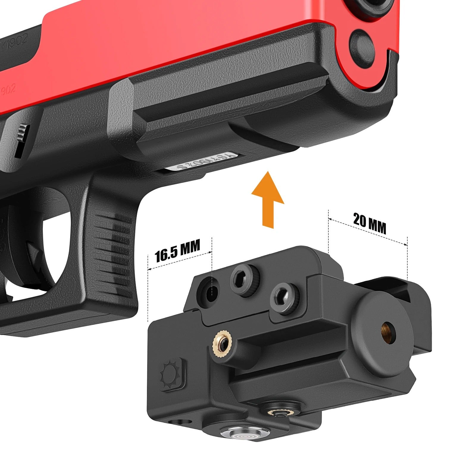 Ultra Compact Laser Sight IIIA Class For Handgun - Military-Outdoors.com