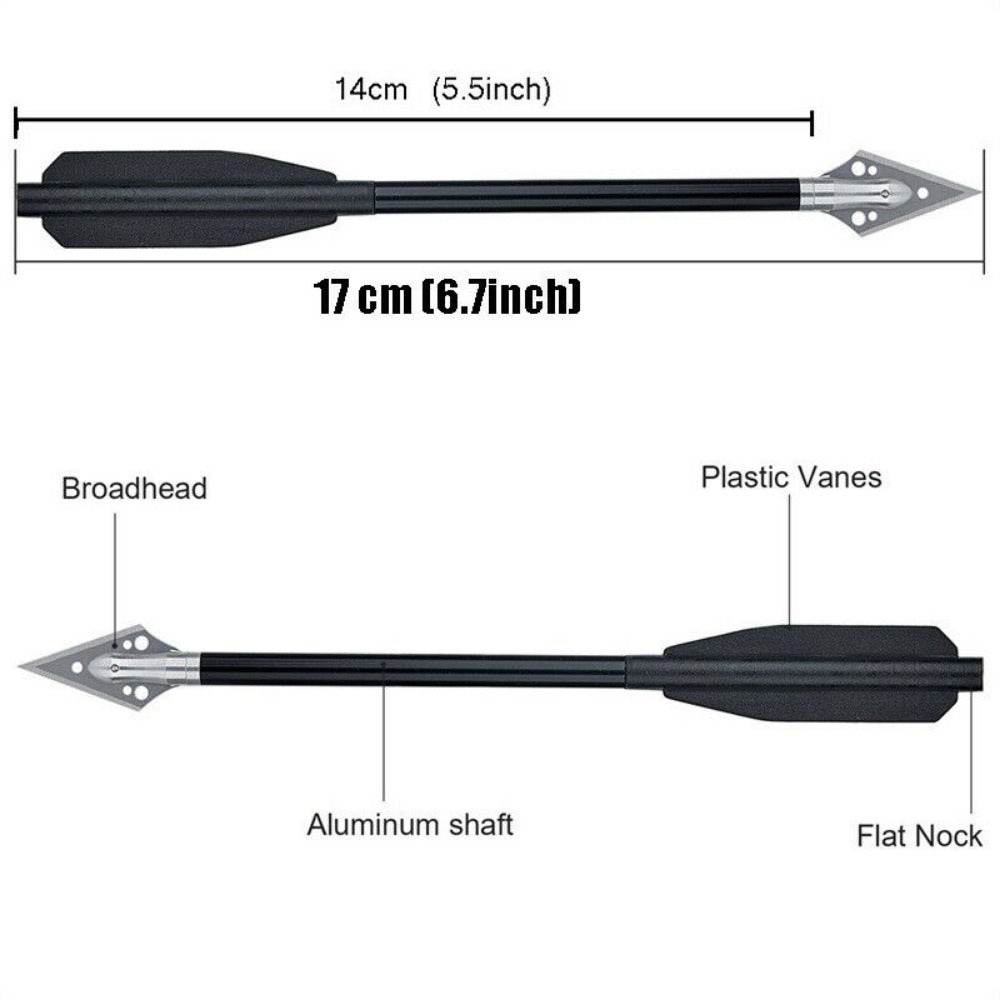 Military-Outdoors 6.5 Inch Mini Archery Arrows Set - Military-Outdoors.com