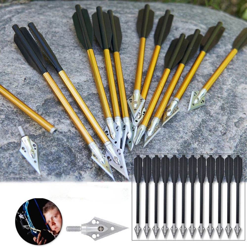 Military-Outdoors 6.5 Inch Mini Archery Arrows Set - Military-Outdoors.com