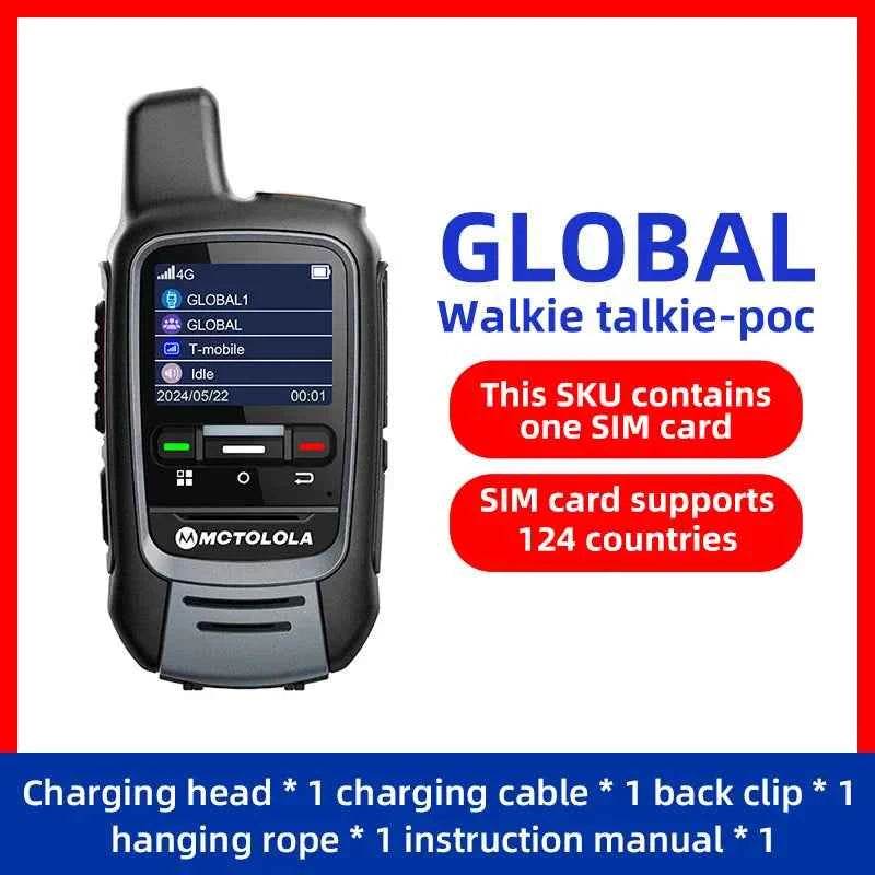 MCTOLOLA Global - 4G POC Walkie Talkie - Military-Outdoors.com