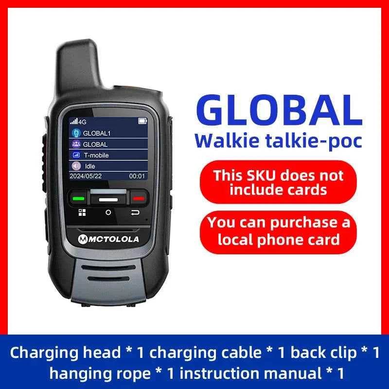MCTOLOLA Global - 4G POC Walkie Talkie - Military-Outdoors.com