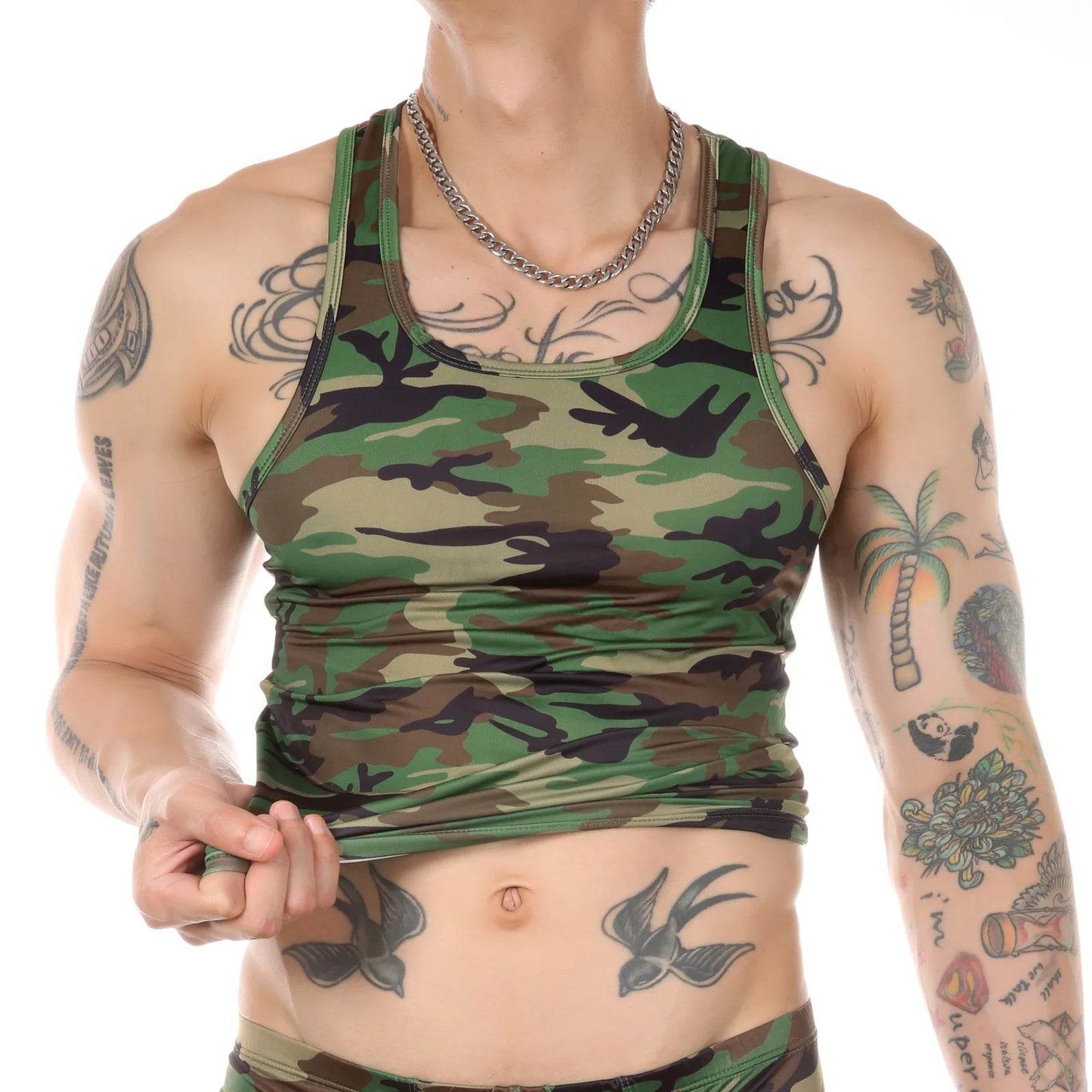 Men Sleeveless Underwear Undershirt - Military-Outdoors.com