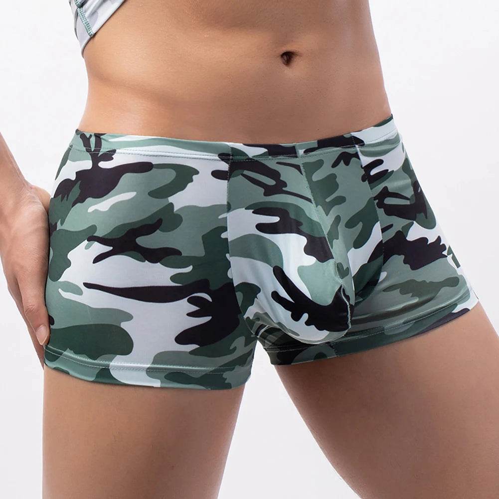 Military-Outdoors Mens Boxer Low Waist Underwear - Military-Outdoors.com