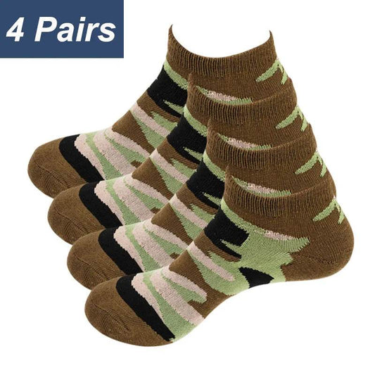 Military Ankle Socks - Set of 4 Pairs For Comfort - Military-Outdoors.com