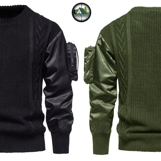 Military Arm Pocket Sweater for Tactical Comfort - Military-Outdoors.com
