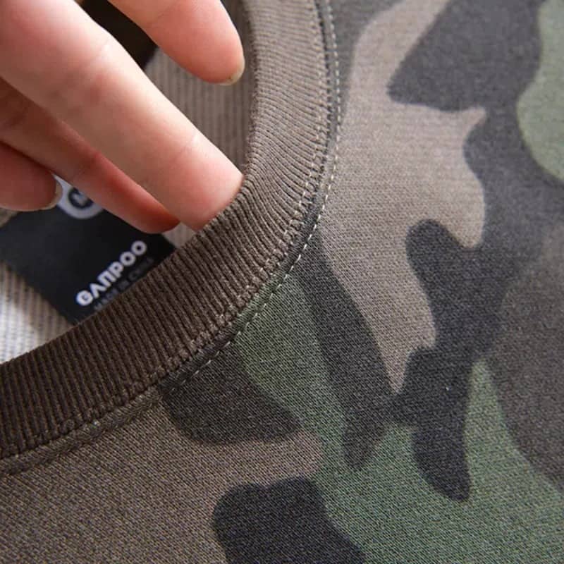 Military Camouflage Sweatshirts with Soft Fabric for Outdoor Wear