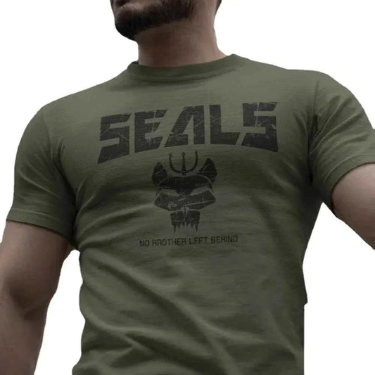 Durable Military Clothing - Naval Seals Bravo Team T-Shirt - Military-Outdoors.com