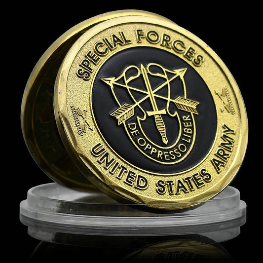 US Special Forces Coin - Official Military Collectible - Military-Outdoors.com