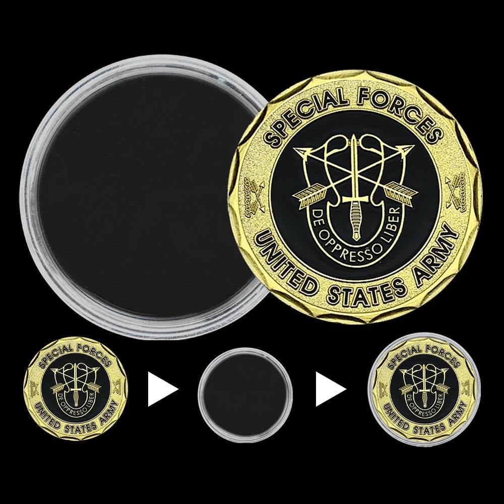 US Special Forces Coin - Official Military Collectible - Military-Outdoors.com