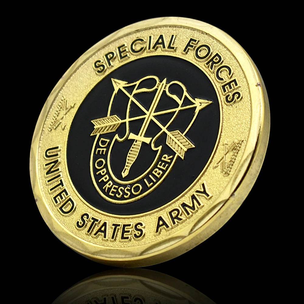 US Special Forces Coin - Official Military Collectible - Military-Outdoors.com