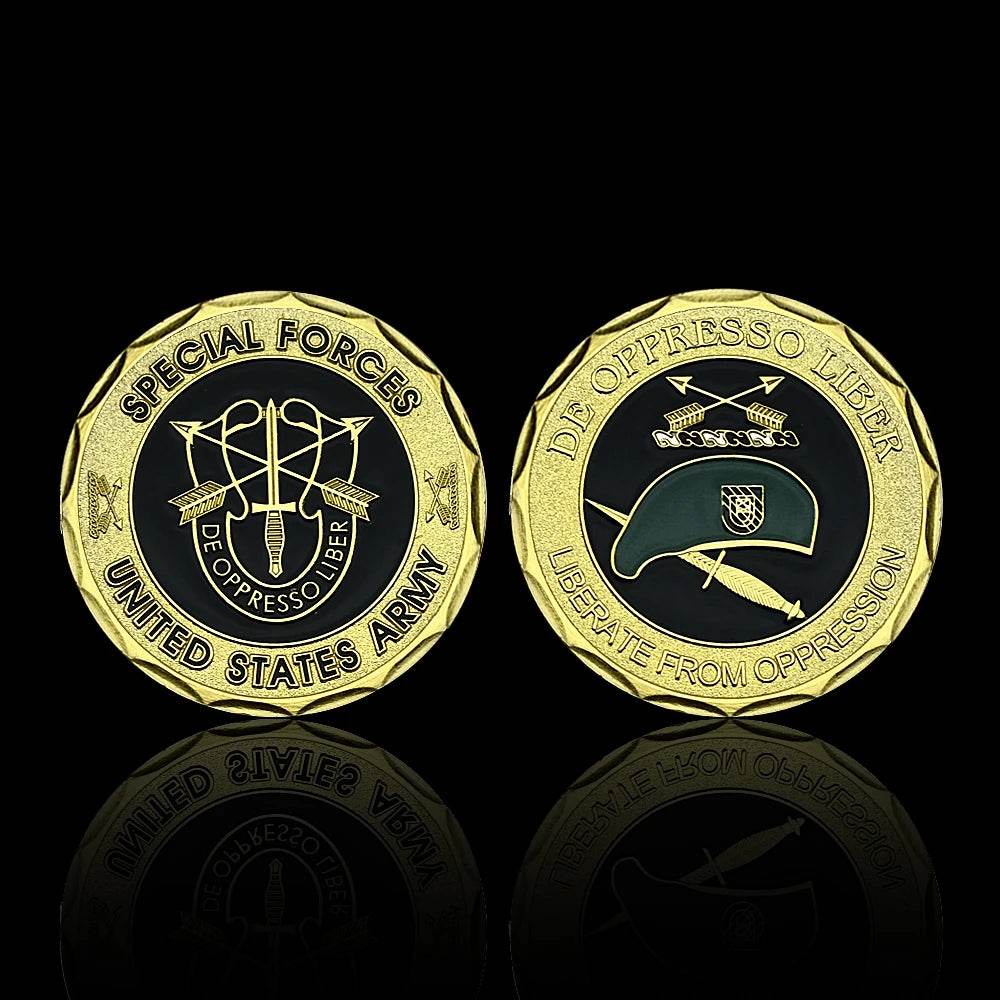 US Special Forces Coin - Official Military Collectible - Military-Outdoors.com
