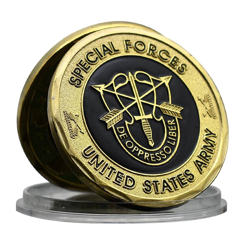 US Special Forces Coin - Official Military Collectible - Military-Outdoors.com