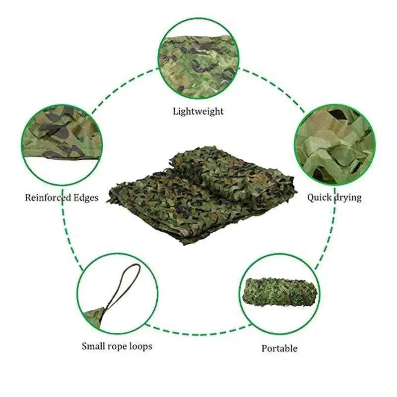 Military-Grade Camouflage Cover for Outdoor Use - Military-Outdoors.com