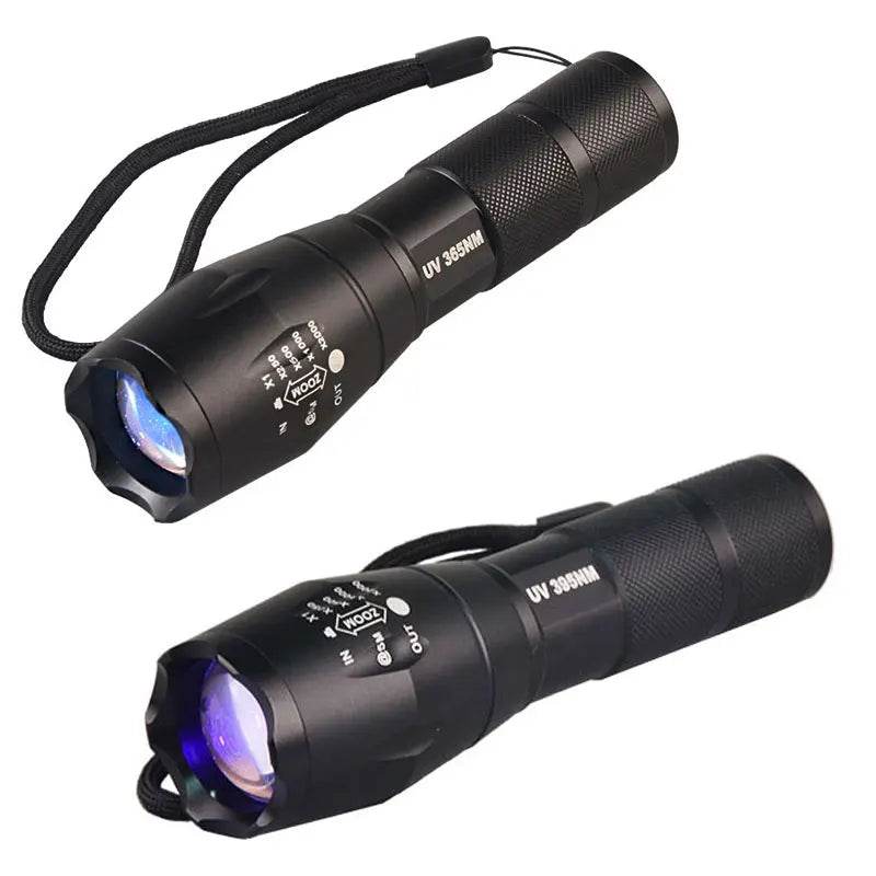 3W Zoomable UV Military Grade Flashlight - Military-Outdoors.com
