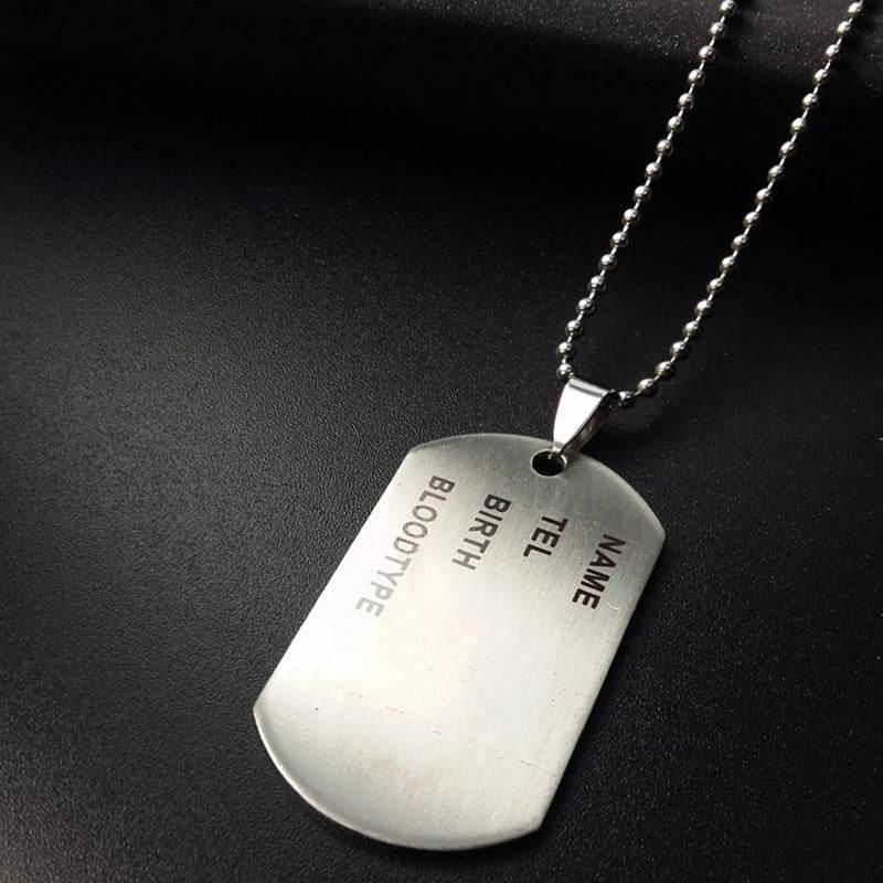 Military ID Tag Necklace - Durable And Personalized - Military-Outdoors.com