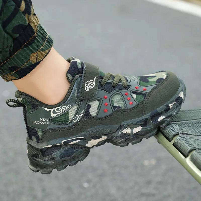 Military-Grade Autumn Winter Kids Shoes - Durable & Stylish - Military-Outdoors.com