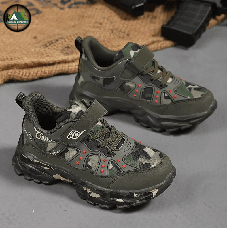 Military-Grade Autumn Winter Kids Shoes - Durable & Stylish - Military-Outdoors.com