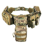 Military Custom Molle Pockets Tactical Belt