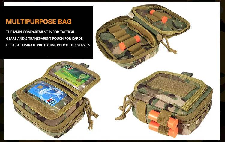 Military Custom Molle Pockets Tactical Belt - Military-Outdoors.com
