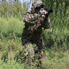 Outdoor Ghillie Camouflage Suit - Lightweight Jacket & Pants Set