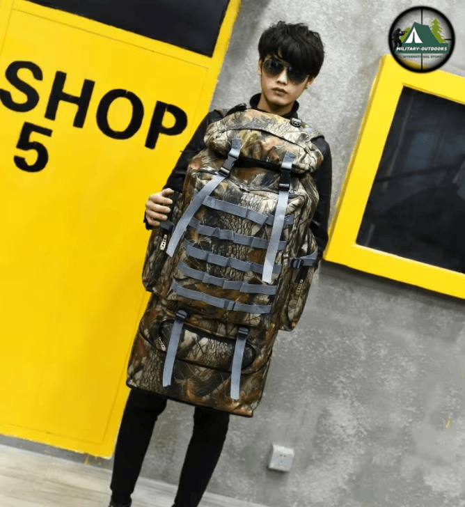 100L Large Capacity Tactical Backpack For Outdoor - Military-Outdoors.com