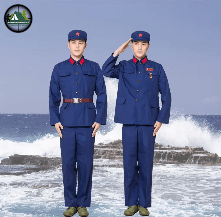 Accurate Replica Of 1965s Chinese Navy Uniform - Military-Outdoors.com