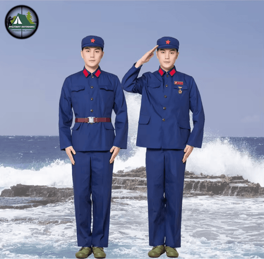 Accurate Replica Of 1965s Chinese Navy Uniform - Military-Outdoors.com