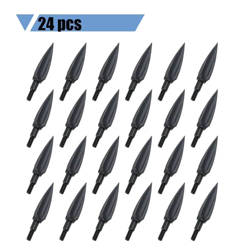 6-24pcs Military Outdoors 2-Blade Hunting Arrowheads - Military-Outdoors.com