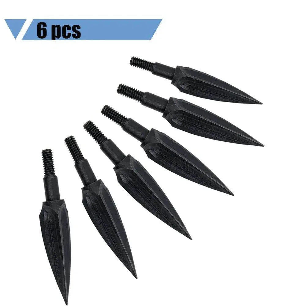 6-24pcs Military Outdoors 2-Blade Hunting Arrowheads - Military-Outdoors.com