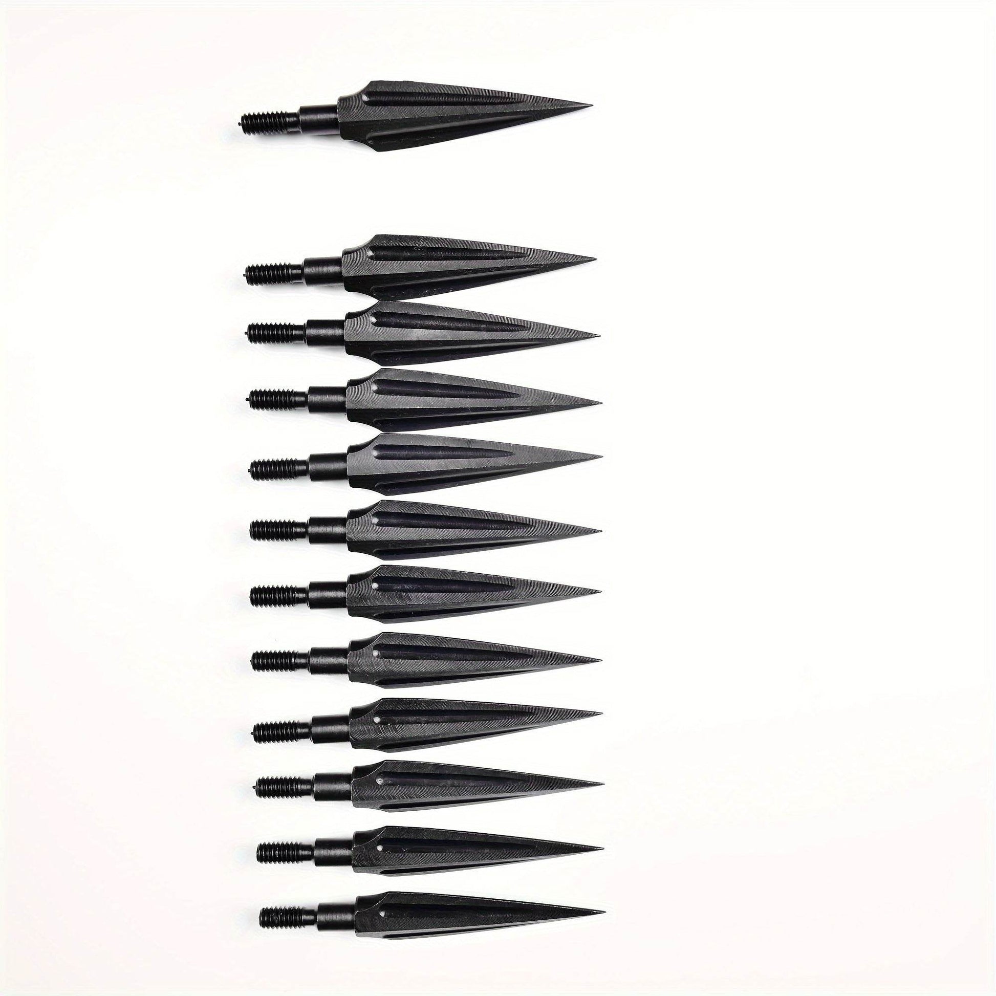 6-24pcs Military Outdoors 2-Blade Hunting Arrowheads - Military-Outdoors.com