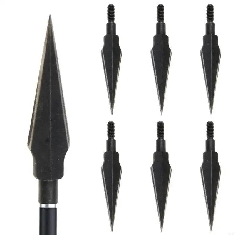 Military-Outdoors 6 Piece Crossbow Arrow Heads Set - Military-Outdoors.com