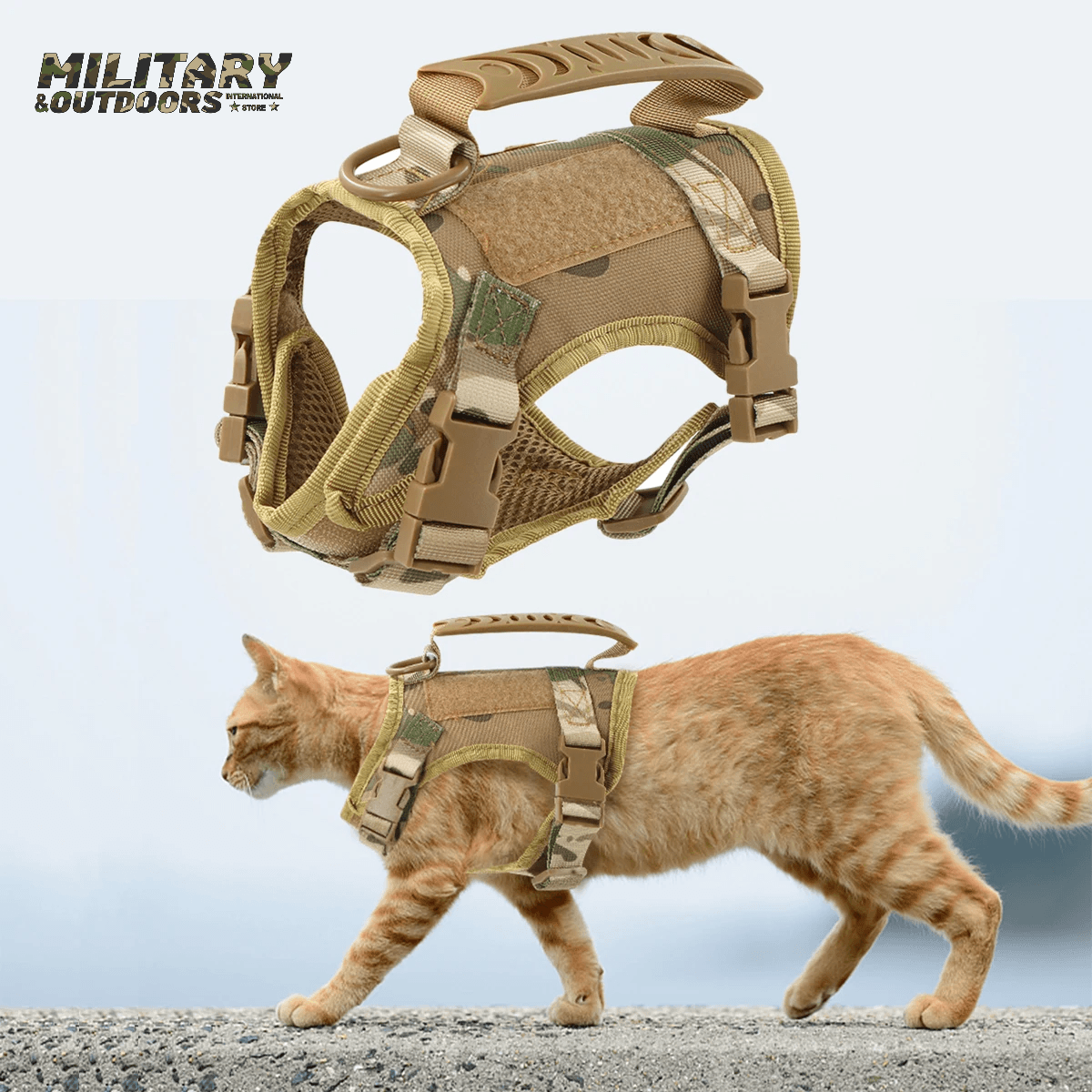 Adjustable Kitten K9 Vest with Patch - Military-Outdoors.com