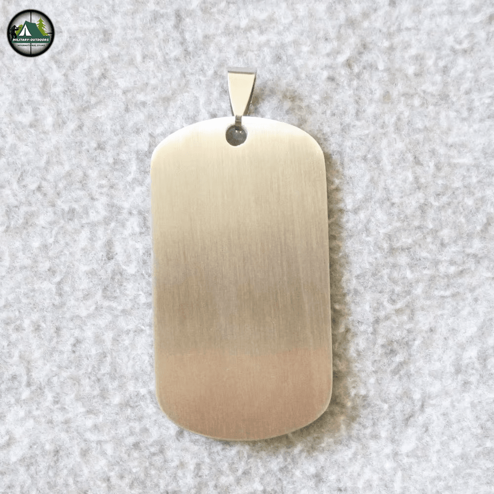 500pcs Lot Blank Army Dog Tags for Laser Engraving - Military-Outdoors.com