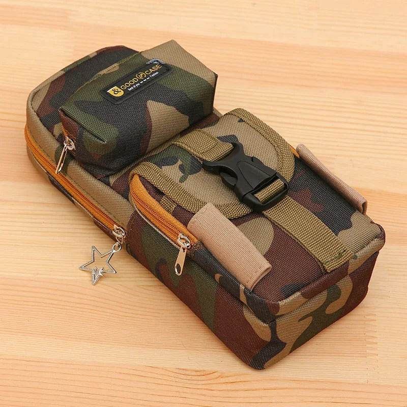 Military-Outdoors Camo Zippered Pencil Case for Kids - Military-Outdoors.com
