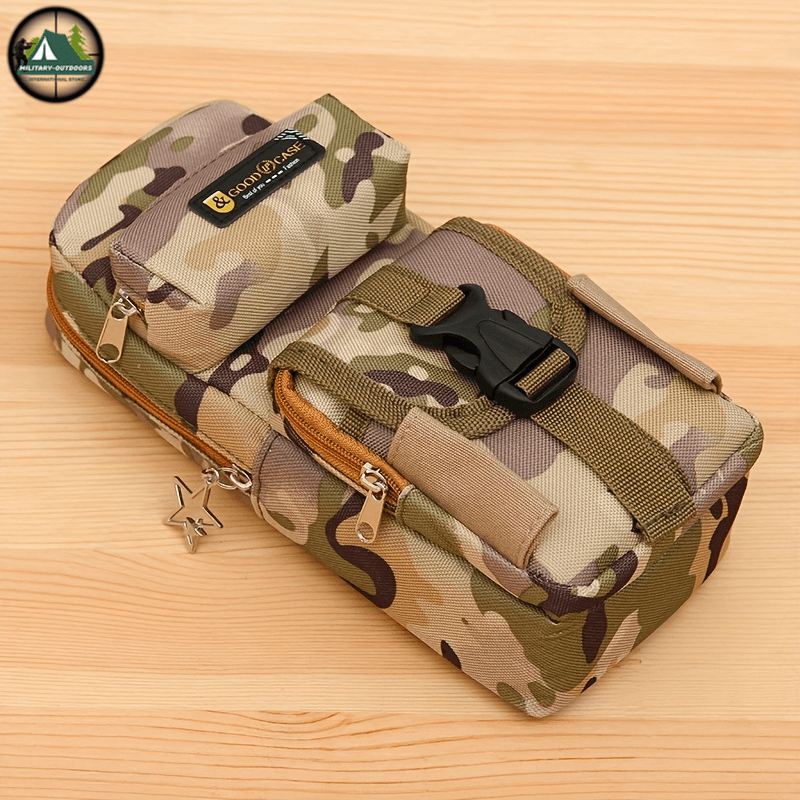 Military-Outdoors Camo Zippered Pencil Case for Kids - Military-Outdoors.com