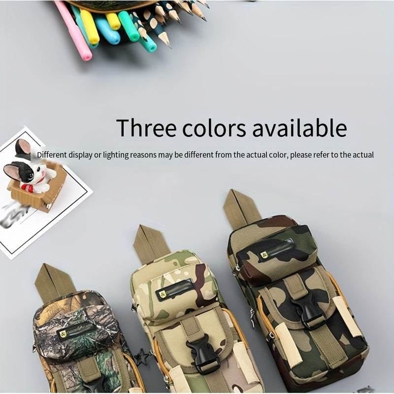 Military-Outdoors Camo Zippered Pencil Case for Kids - Military-Outdoors.com