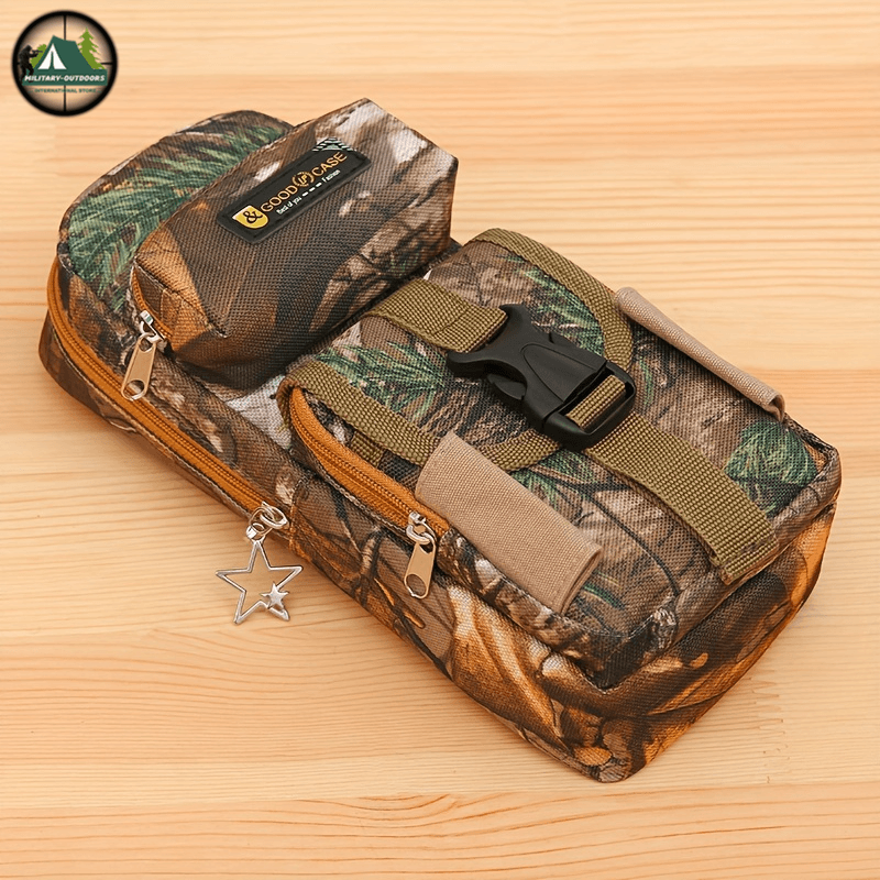 Military-Outdoors Camo Zippered Pencil Case for Kids - Military-Outdoors.com