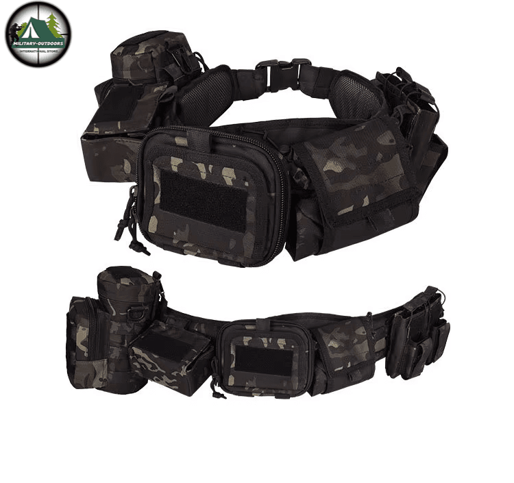 YAKEDA Camouflage Tactical Multi-Purpose Belt - Military-Outdoors.com