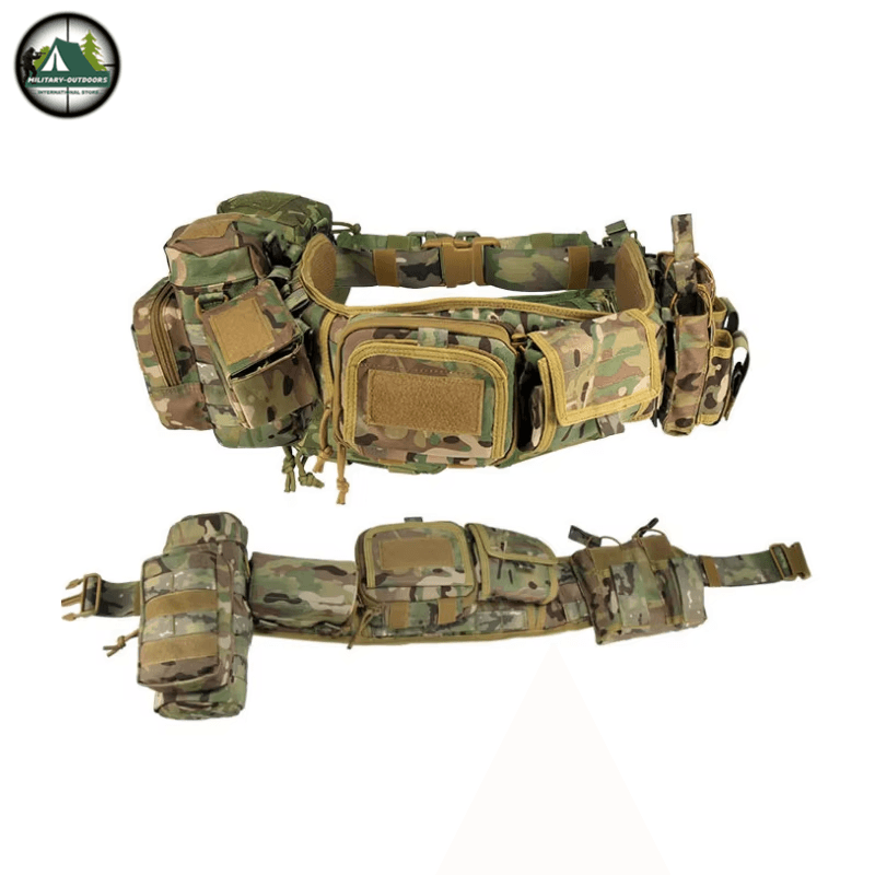 YAKEDA Camouflage Tactical Multi-Purpose Belt - Military-Outdoors.com