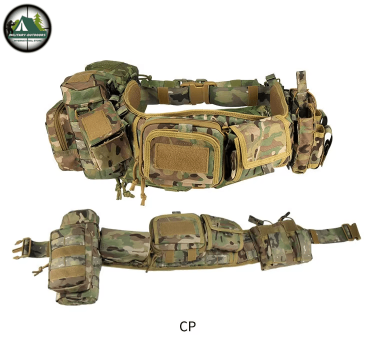 YAKEDA Camouflage Tactical Multi-Purpose Belt - Military-Outdoors.com