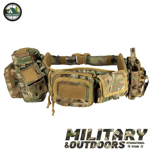 YAKEDA Camouflage Tactical Multi-Purpose Belt - Military-Outdoors.com