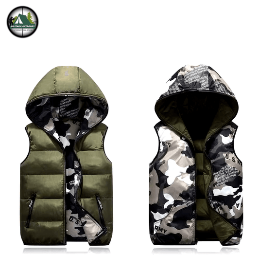 Military-Outdoors.com Child Cotton Camouflage Vest - Military-Outdoors.com