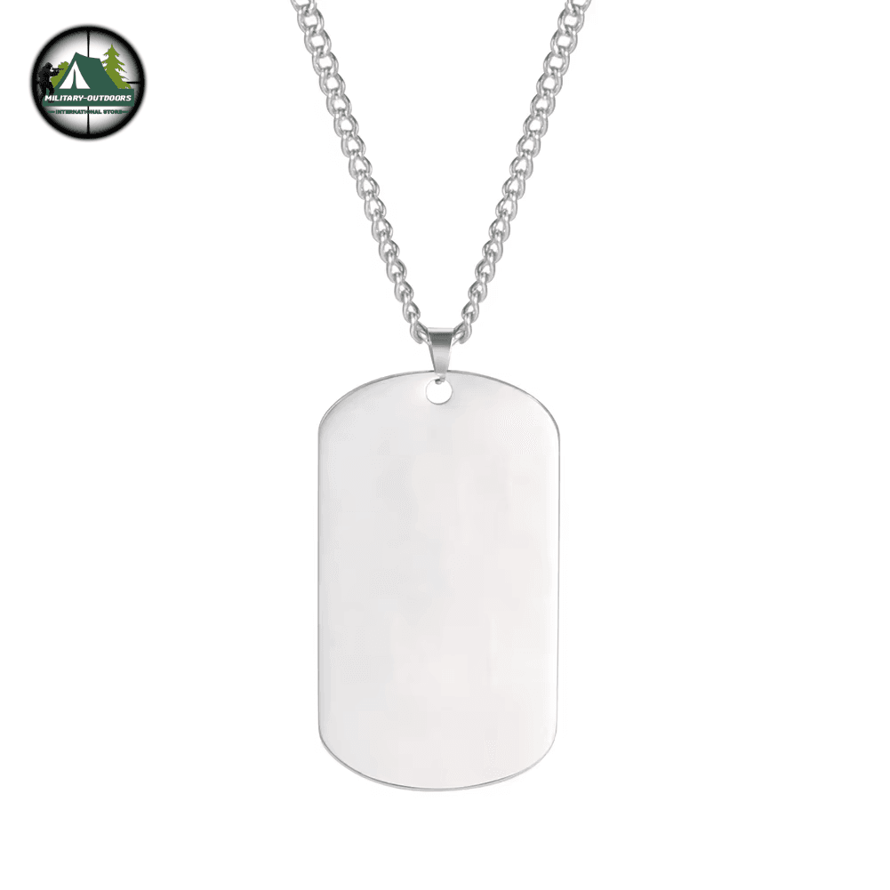Custom Military Dog Tag Necklace by Military-Outdoors - Military-Outdoors.com
