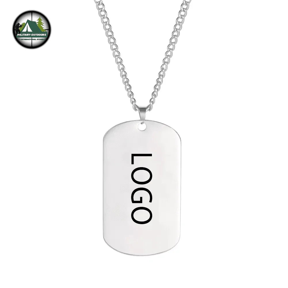 Custom Military Dog Tag Necklace by Military-Outdoors - Military-Outdoors.com