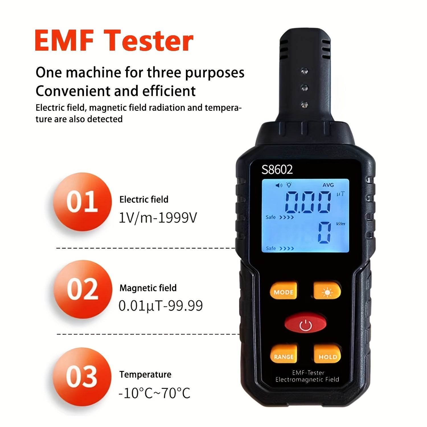 Military-Outdoors.com EMF Meter for Home Use - Radiation Tester - Military-Outdoors.com