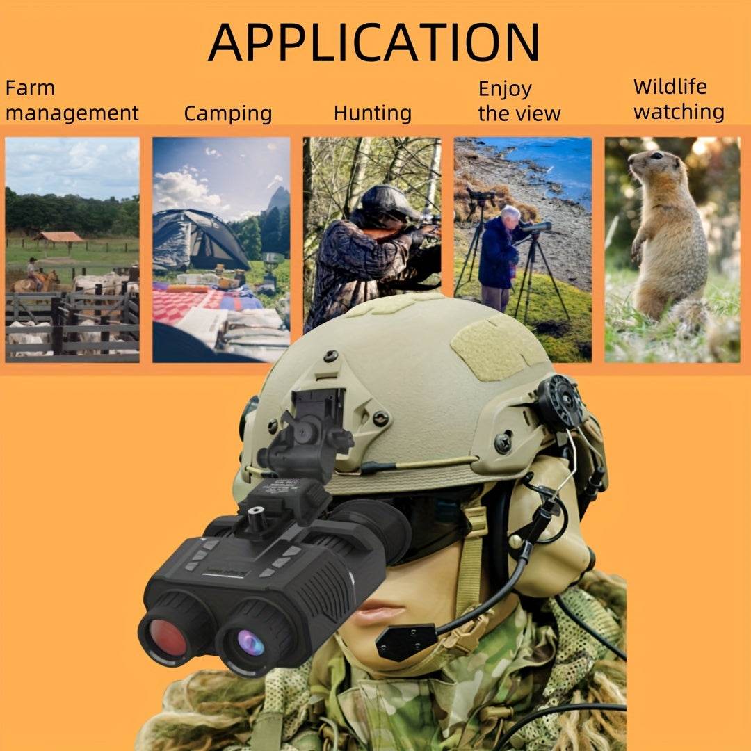 HD Night Vision Binoculars With Head Strap for Adventurers - Military-Outdoors.com