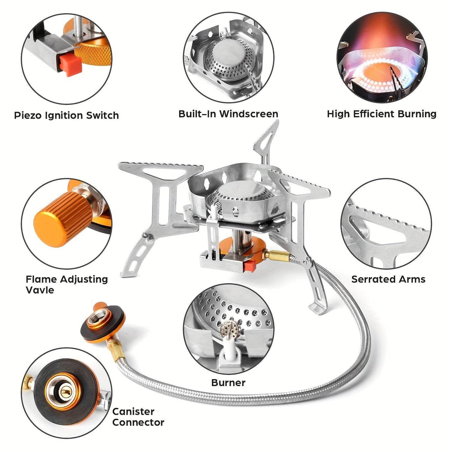 3500W Or 6800W High-Power Camping Stove - Military-Outdoors.com