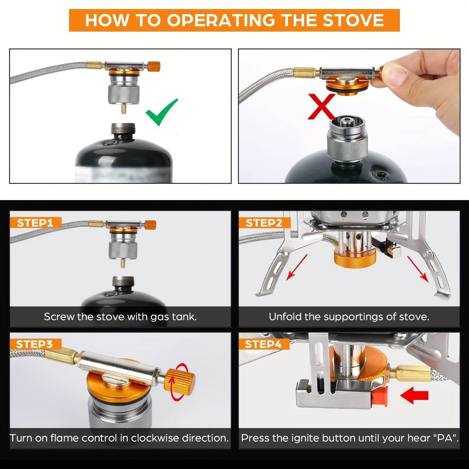 3500W Or 6800W High-Power Camping Stove - Military-Outdoors.com